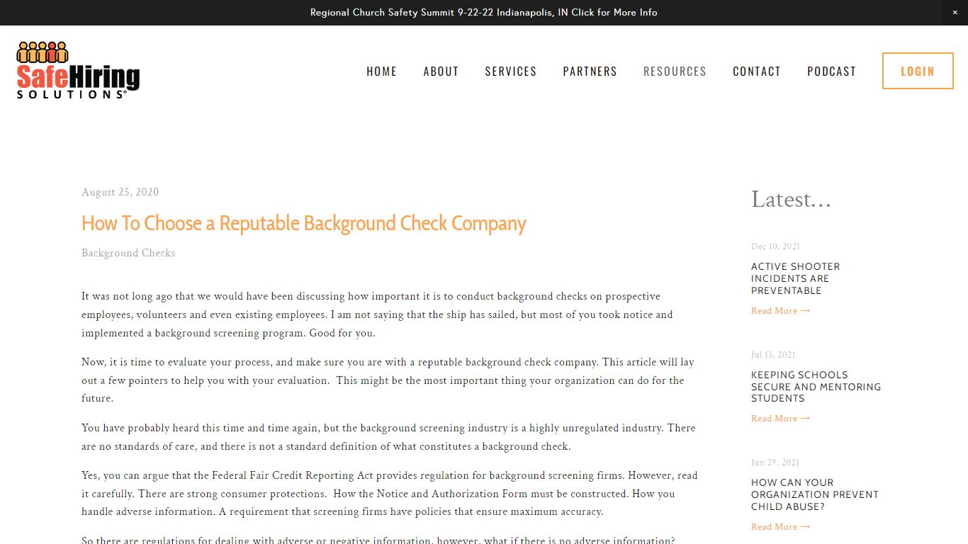 How To Choose a Reputable Background Check Company - Safe Hiring Solutions